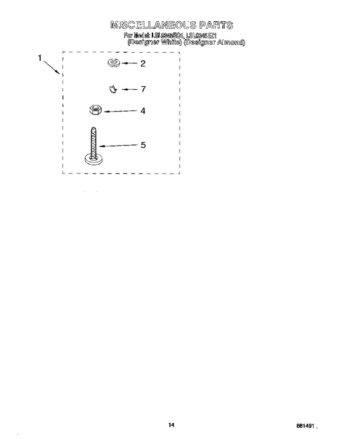 Diagram for LSL9345EZ1