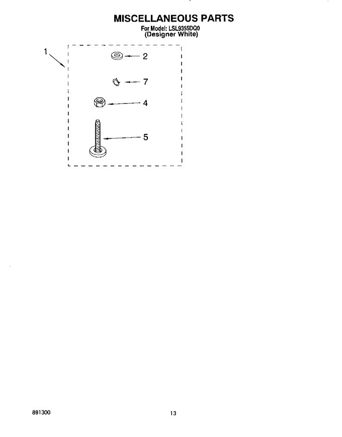 Diagram for LSL9355DQ0