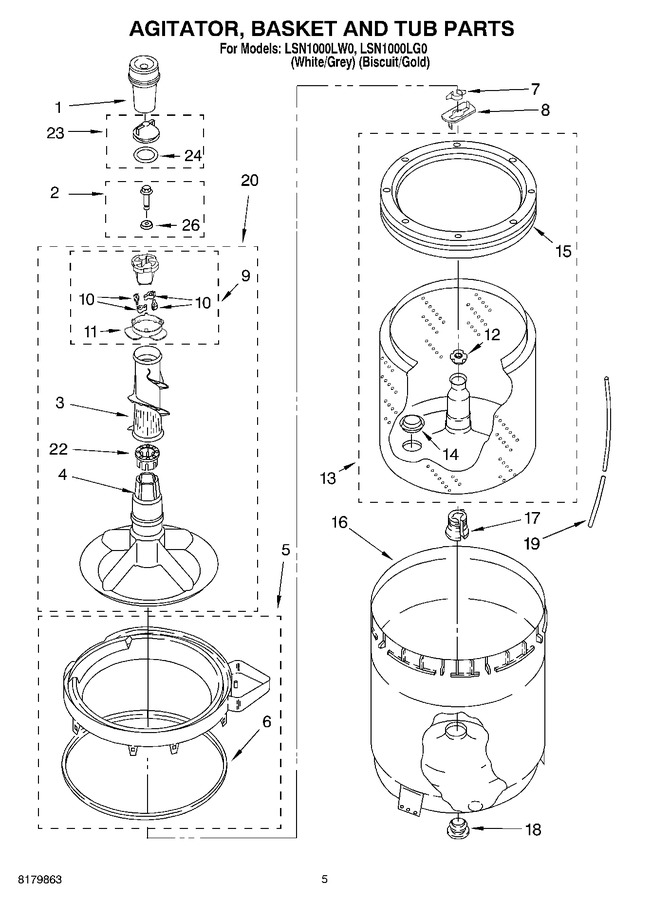 Diagram for LSN1000LG0