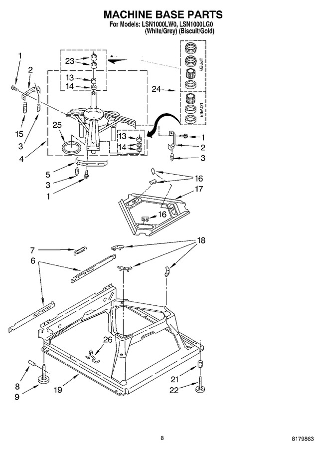 Diagram for LSN1000LW0