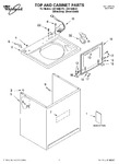 Diagram for 01 - Top And Cabinet Parts