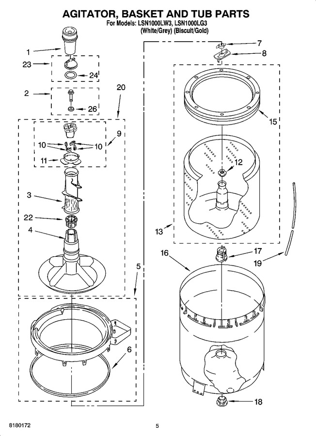 Diagram for LSN1000LG3