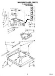 Diagram for 05 - Machine Base Parts