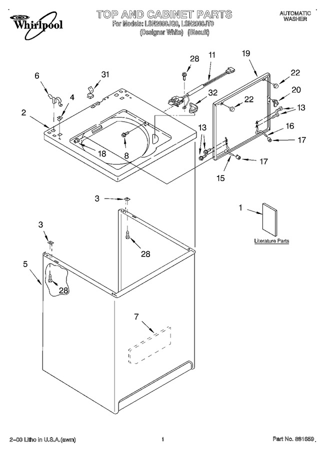 Diagram for LSN2000JQ0