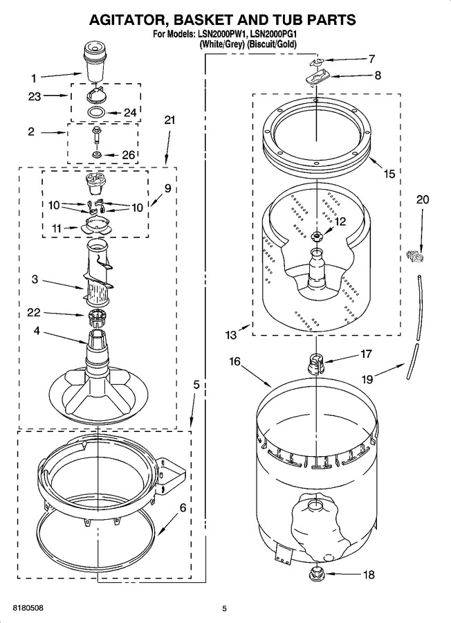 Diagram for LSN2000PW1