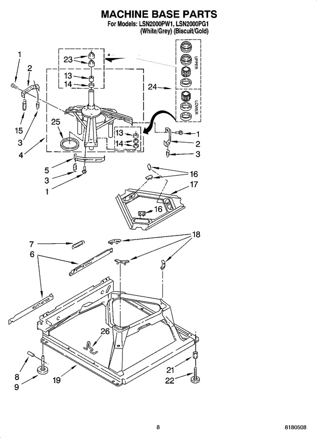 Diagram for LSN2000PW1