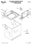 Diagram for 01 - Top And Cabinet Parts