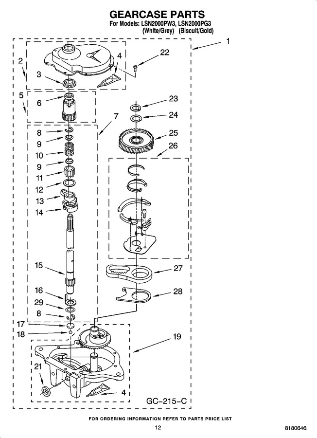 Diagram for LSN2000PW3