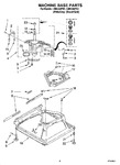 Diagram for 05 - Machine Base Parts