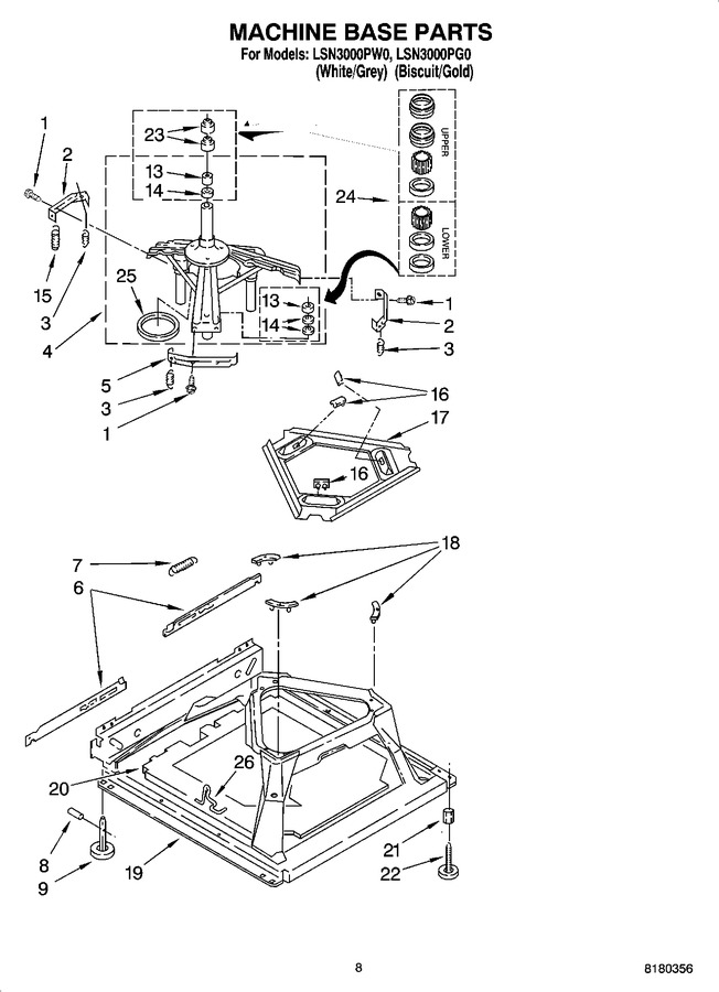 Diagram for LSN3000PG0