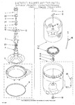 Diagram for 04 - Agitator, Basket And Tub