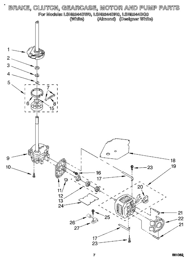 Diagram for LSN8244BW0