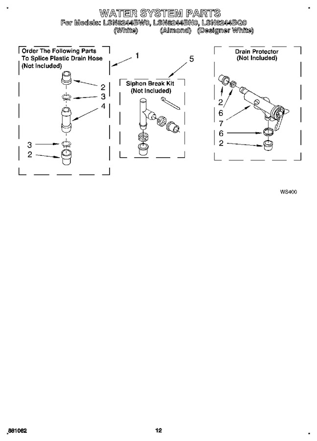 Diagram for LSN8244BW0