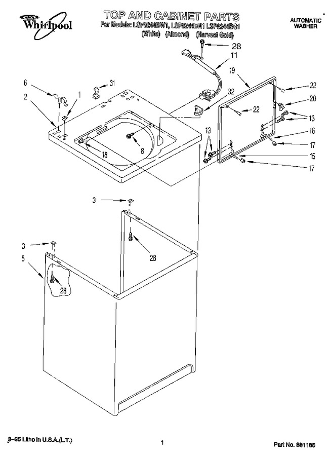 Diagram for LSP8244BG1