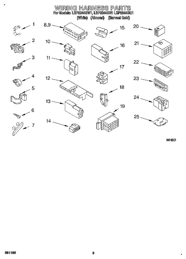 Diagram for LSP8244BW1