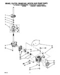 Diagram for 06 - Brake, Clutch, Gearcase, Motor And Pump