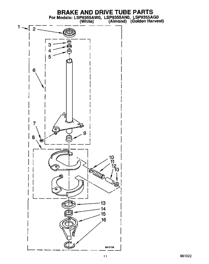 Diagram for LSP9355AW0