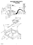 Diagram for 04 - Machine Base Parts