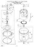 Diagram for 03 - Agitator, Basket And Tub