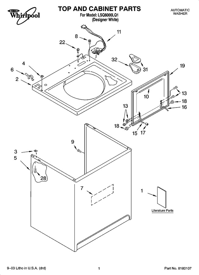 Diagram for LSQ8000LQ1