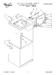 Diagram for 01 - Top And Cabinet