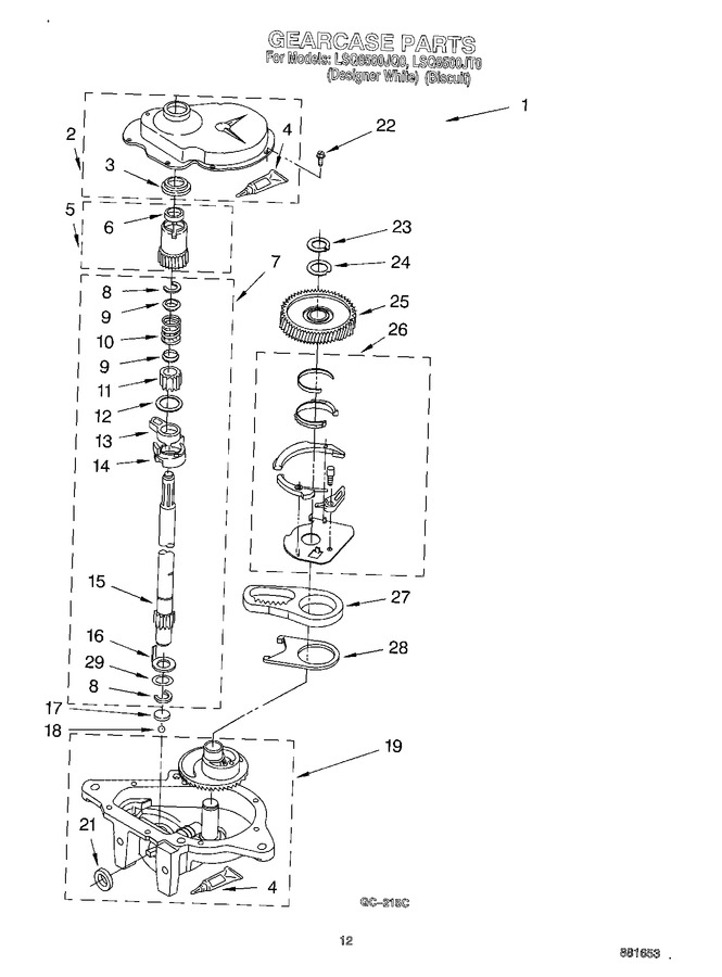 Diagram for LSQ8500JT0