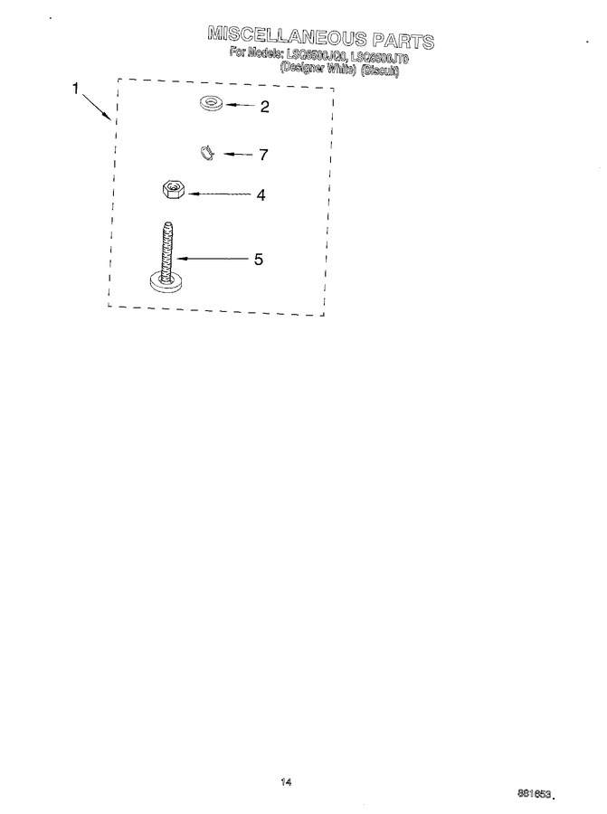 Diagram for LSQ8500JT0