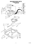 Diagram for 05 - Machine Base Parts