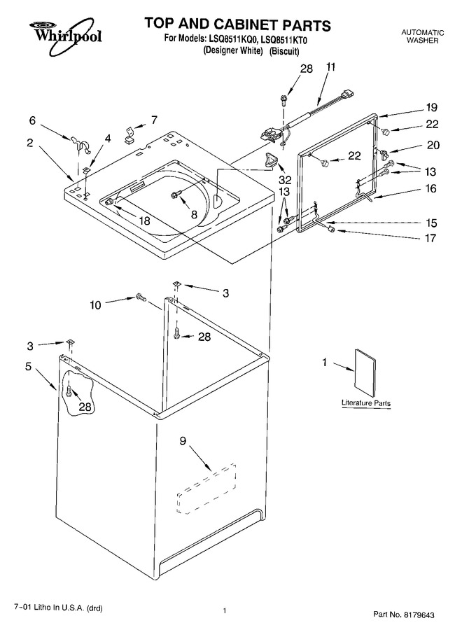 Diagram for LSQ8511KQ0