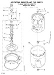 Diagram for 03 - Agitator, Basket And Tub