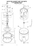 Diagram for 03 - Agitator, Basket And Tub