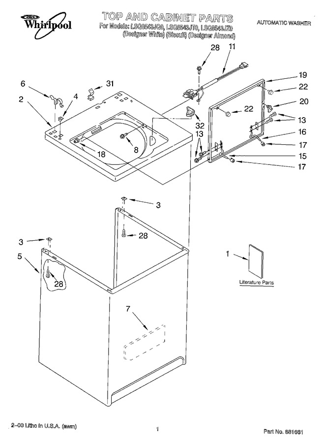 Diagram for LSQ8543JZ0