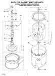 Diagram for 03 - Agitator, Basket And Tub