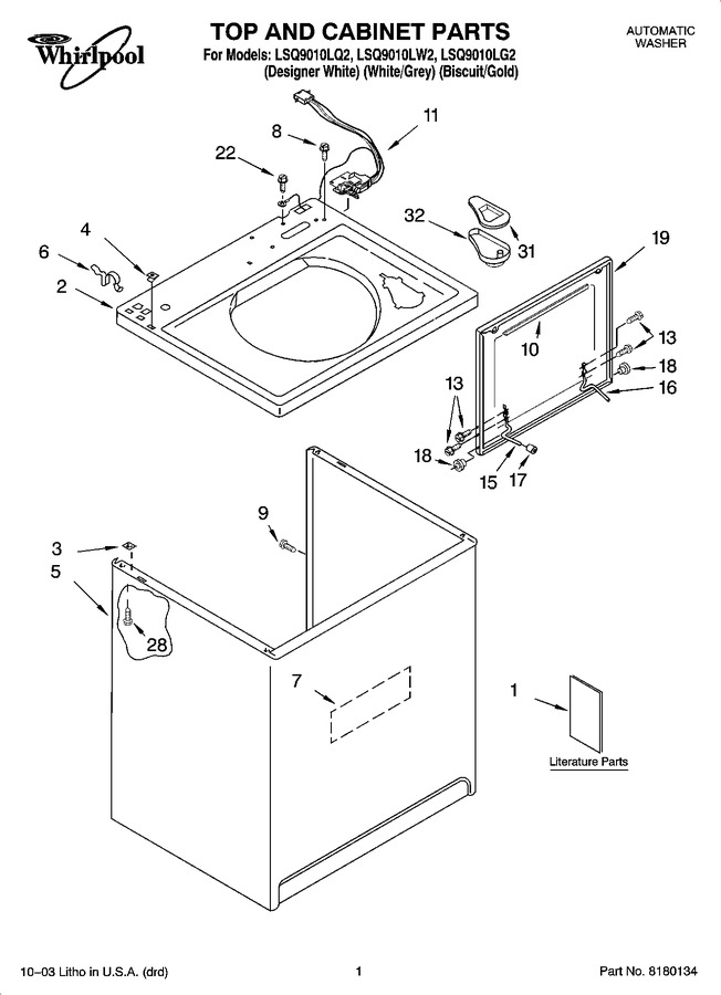 Diagram for LSQ9010LW2