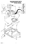 Diagram for 04 - Machine Base Parts