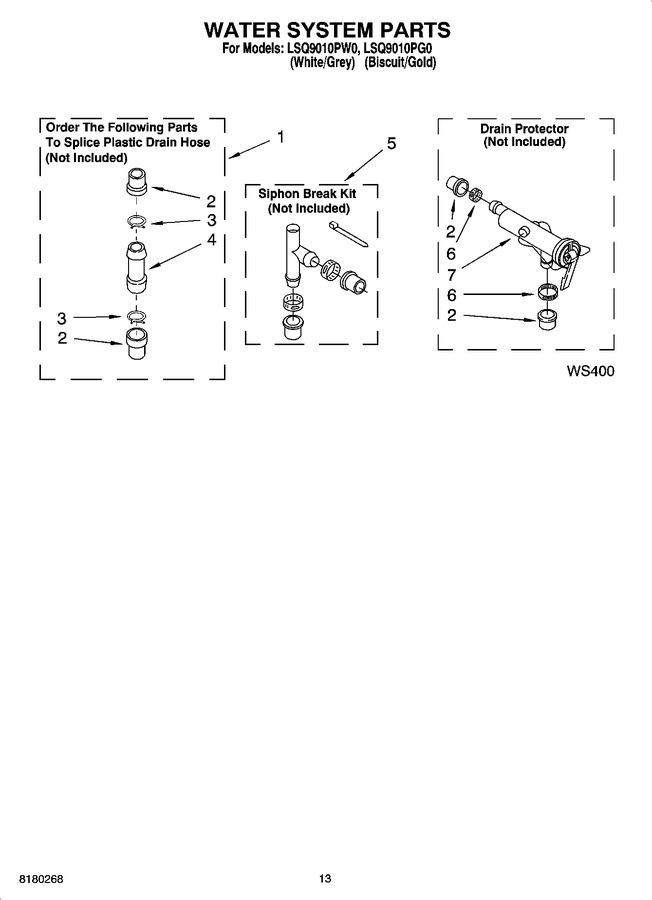 Diagram for LSQ9010PW0