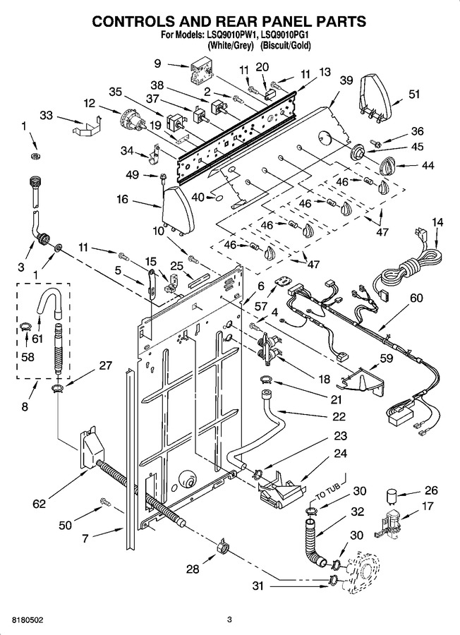 Diagram for LSQ9010PW1