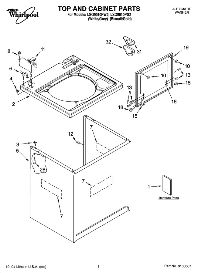 Diagram for LSQ9010PW2