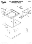 Diagram for 01 - Top And Cabinet Parts