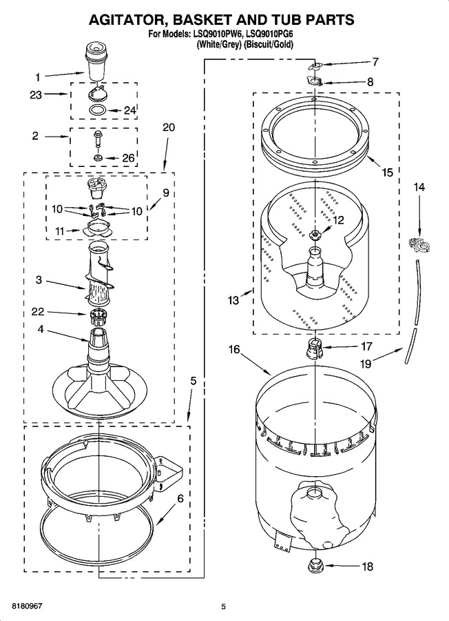 Diagram for LSQ9010PW6