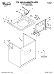 Diagram for 01 - Top And Cabinet Parts