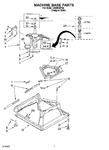 Diagram for 04 - Machine Base Parts