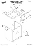 Diagram for 01 - Top And Cabinet