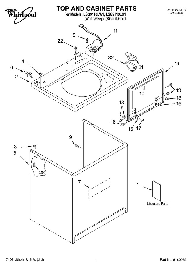 Diagram for LSQ9110LG1