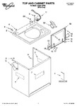 Diagram for 01 - Top And Cabinet Parts