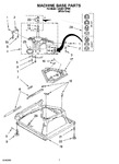 Diagram for 04 - Machine Base Parts