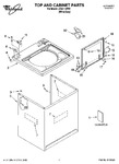 Diagram for 01 - Top And Cabinet Parts