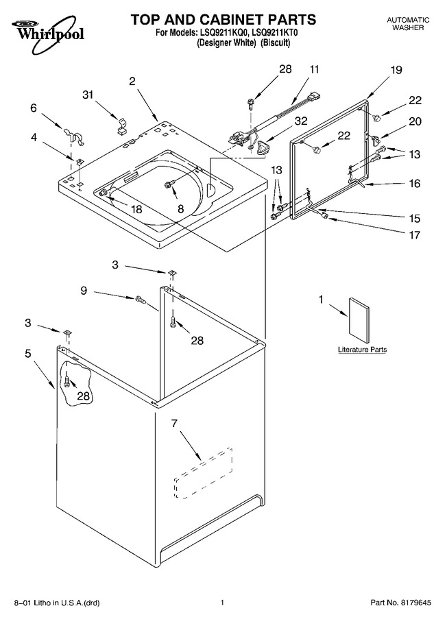 Diagram for LSQ9211KQ0