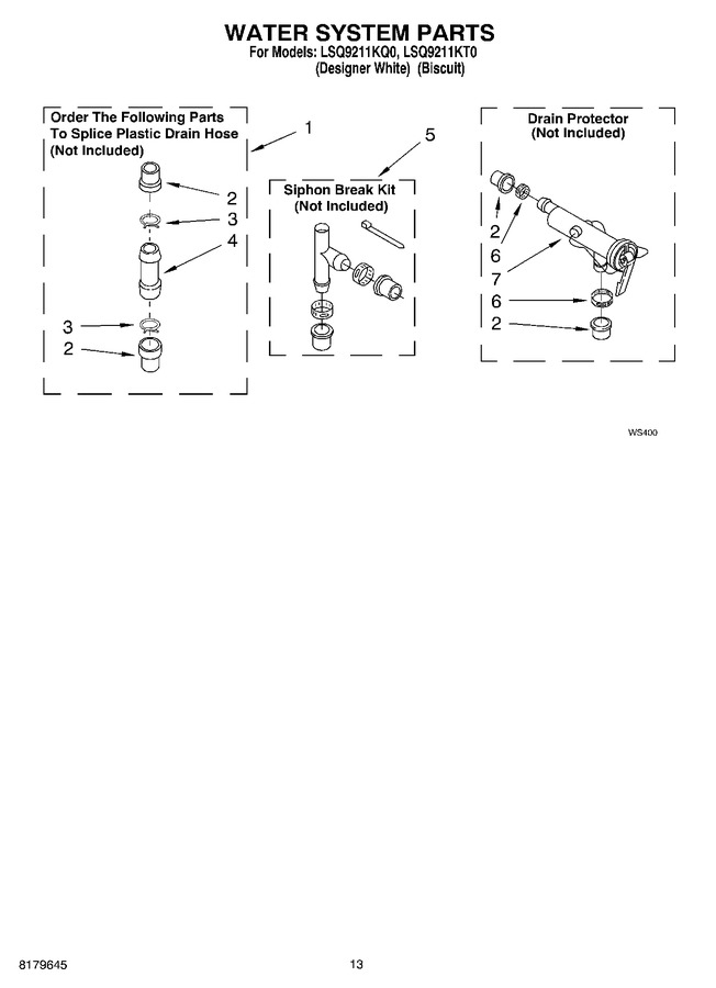 Diagram for LSQ9211KT0