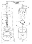 Diagram for 03 - Agitator, Basket And Tub